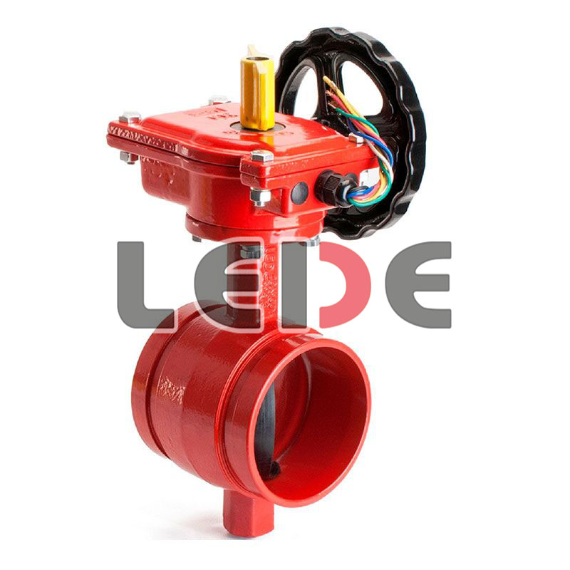 自(zì)密封蝸輪箱溝(gōu)槽中線蝶閥